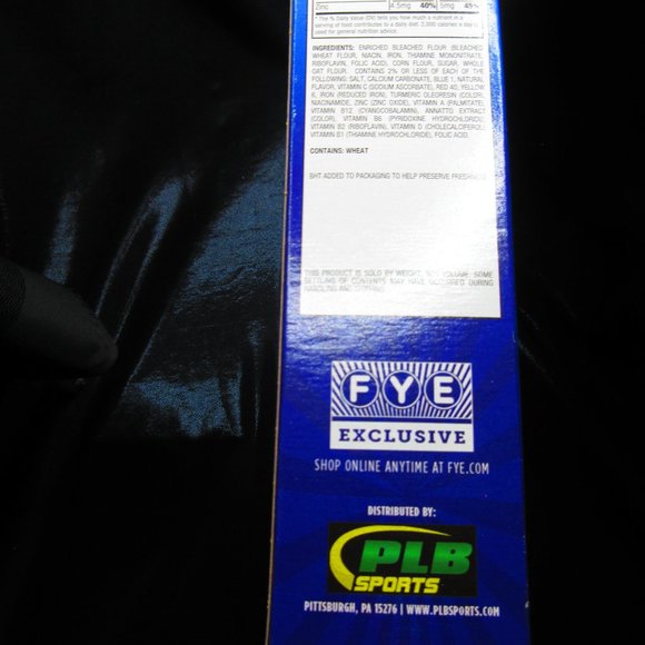 BRAND NEW Rugrats Reptar Cereal BOX 2016 FYE Exclusive Nickelodeon Nick Rare - Picture 7 of 9